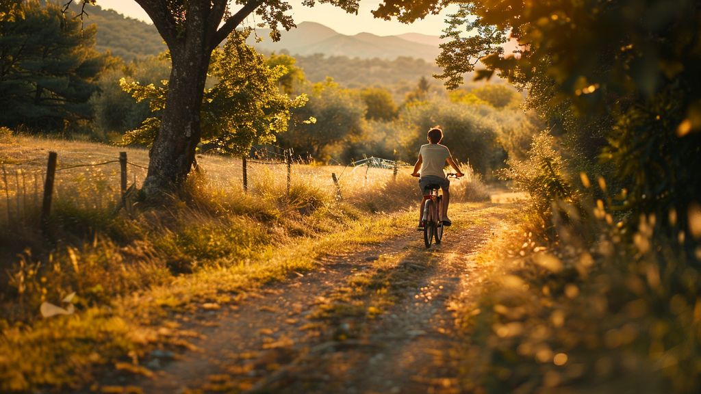 Deux parcours santé à vélo dans le Lubéron