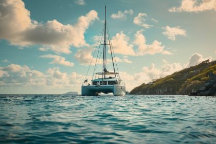 La location de catamaran à Saint Martin