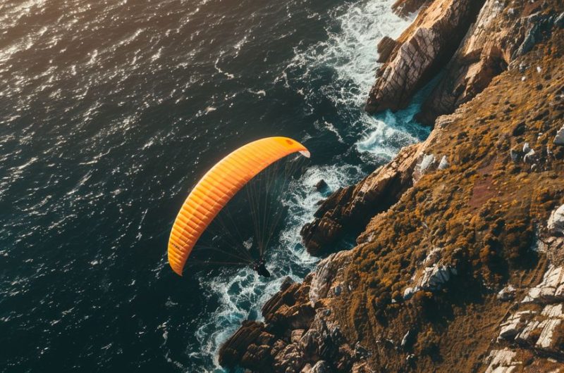 Où sauter en parapente en Bretagne ?