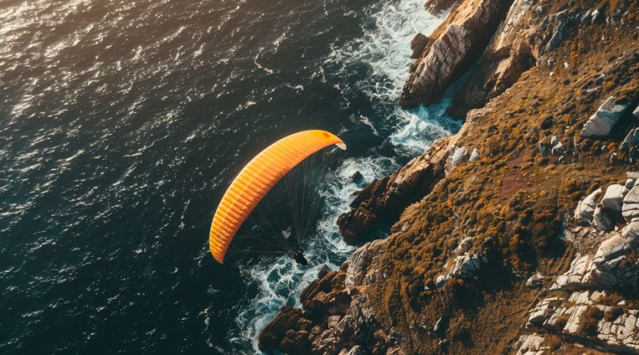 Où sauter en parapente en Bretagne ?