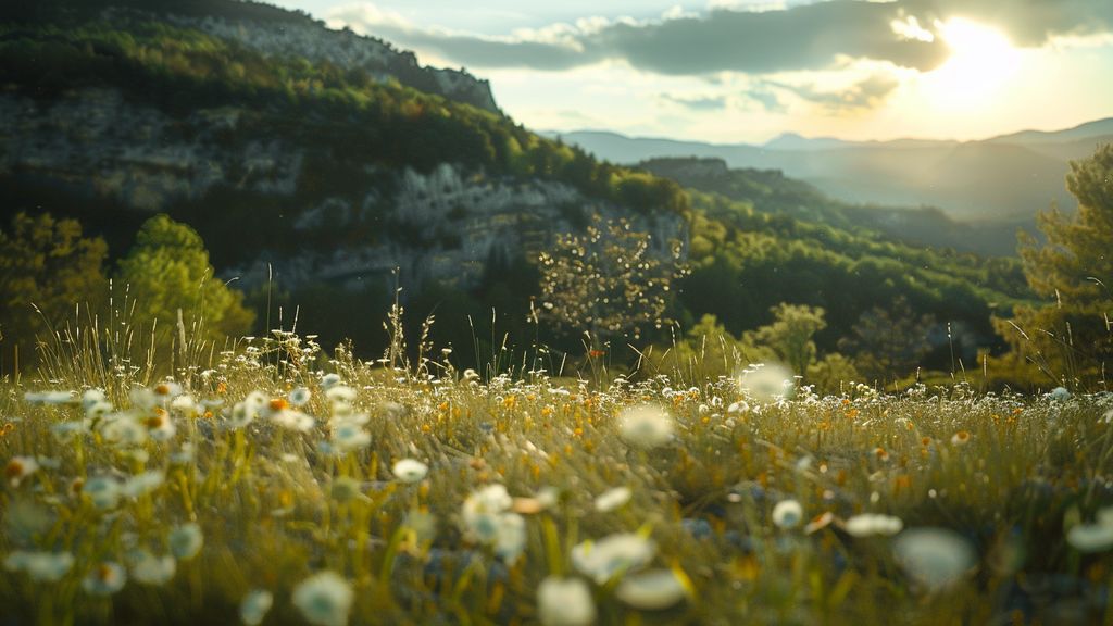 Se balader en montagne pour découvrir la flore