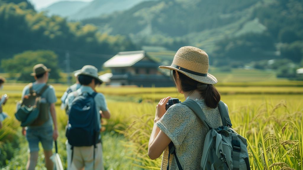 Voyage au Japon: visiter les insolites rizières d'Inakadate